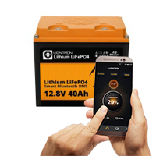 LIONTRON LiFePO4 12,8V 40Ah LX Smart BMS mit Bluetooth